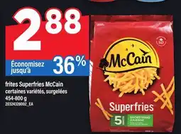 Maxi FRITES SUPERFRIES MCCAIN offer