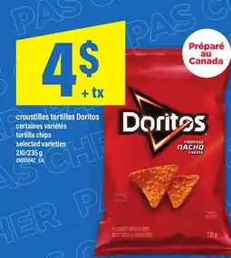 Maxi CROUSTILLES TORTILLAS DORITOS | TORTILLA CHIPS, 210/235 G offer