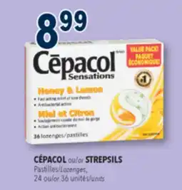 Familiprix CÉPACOL , Lozenges, 36 units offer