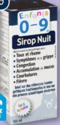 Familiprix Enfants/Kids 0-9, Selected syrup offer