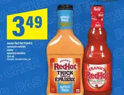 Maxi FRANK'S CERTAINES VARIÉTÉS | SAUCE offer