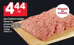 Maxi PORC HACHÉ MI-MAIGRE offer
