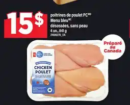 Maxi POITRINES DE POULET PC MENU BLEU, 4 UN offer