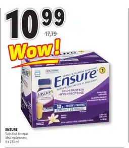 Familiprix ENSURE Meal replacement offer