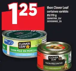 Maxi THON CLOVER LEAF, 85/170 g offer