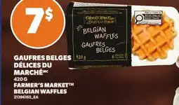 Provigo FARMER'S MARKET BELGIAN WAFFLES offer