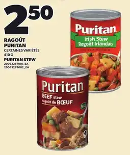 Provigo RAGOÛT PURITAN offer