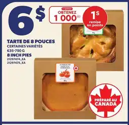Provigo 8 INCH PIES offer