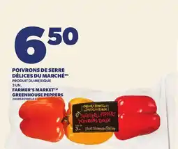 Provigo FARMER'S MARKET GREENHOUSE PEPPERS offer