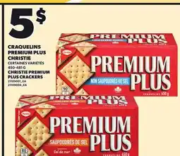 Provigo CHRISTIE PREMIUM PLUS CRACKERS offer