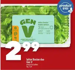 Marche Ami laitue Boston duo GenV offer