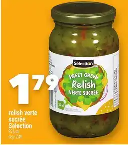 Marche Ami Relish verte sucrée Selection offer
