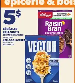 Provigo KELLOGG'S CEREAL offer