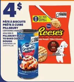 Provigo PILLSBURY READY TO BAKE COOKIE DOUGH, 454/496 G offer