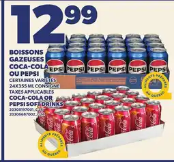 Provigo COCA-COLA OR PEPSI SOFT DRINKS offer