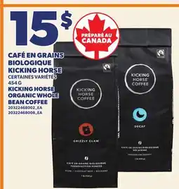 Provigo KICKING HORSE ORGANIC WHOLE offer