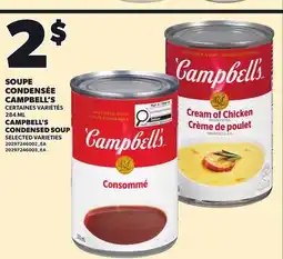 Provigo CAMPBELL'S CONDENSED SOUP offer