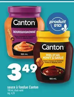 Marche Ami Sauce à fondue Canton offer