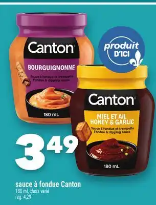 Marche Ami Sauce à fondue Canton offer