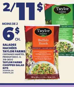 Provigo SALADES HACHÉES TAYLOR FARMS offer