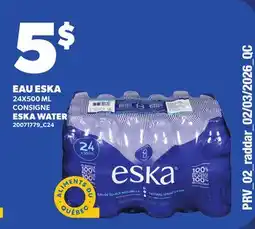 Provigo ESKA WATER offer