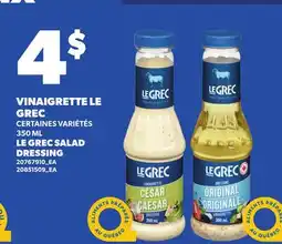 Provigo LE GREC SALAD DRESSING offer