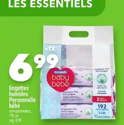 Marche Ami Lingettes humides Personnelle bébé offer