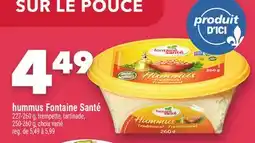 Marche Ami Hummus FontaineSanté offer