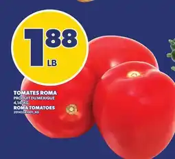 Provigo ROMA TOMATOES offer