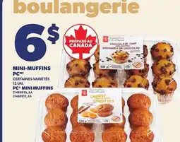 Provigo PC MINI MUFFINS, 12 UN offer