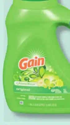 IGA GAIN LAUNDRY DETERGENT OR FABRIC SOFTENER offer