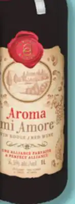 IGA AROMA MI AMORE RED WINE offer