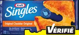 IGA KRAFT SINGLES SLICED PROCESS CHEESE PRODUCT offer