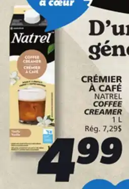 IGA NATREL COFFEE CREAMER offer