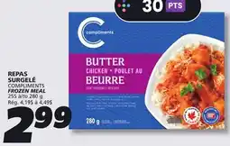 IGA COMPLIMENTS FROZEN MEAL offer