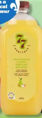 IGA HERITAGE 77 REFRIGERATED FRUIT JUICE, LEMONADE OR ICED TEA offer