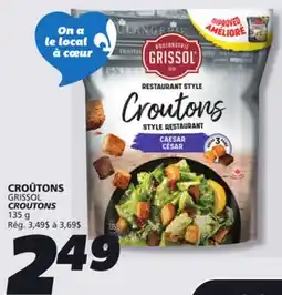 IGA GRISSOL CROUTONS offer