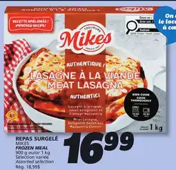 IGA MIKES FROZEN MEAL offer