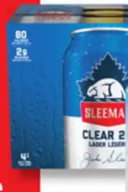 IGA SLEEMAN CLEAR 2.0 BEER offer
