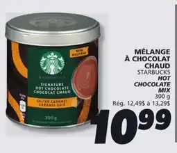 IGA STARBUCKS HOT CHOCOLATE MIX offer