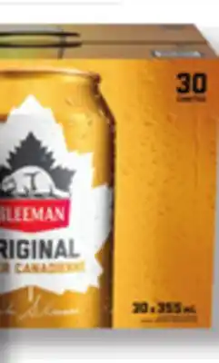 IGA SLEEMAN ORIGINAL DRAUGHT BEER offer
