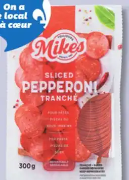 IGA MIKES SLICED PEPPERONI offer