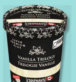 IGA CHAPMAN'S ICE CREAM OR FROZEN TREATS offer