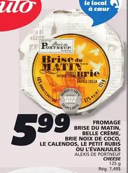 IGA ALEXIS DE PORTNEUF CHEESE offer