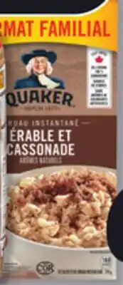 IGA QUAKER INSTANT OATMEAL offer