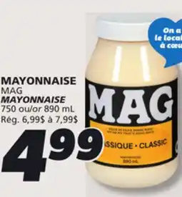 IGA MAG MAYONNAISE offer