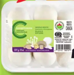 IGA COMPLIMENTS BIOLOGIQUE ORGANIC WHOLE WHITE MUSHROOMS offer