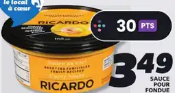 IGA RICARDO FONDUE SAUCE offer