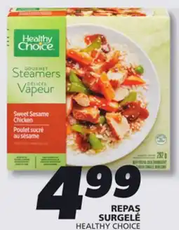 IGA HEALTHY CHOICE FROZEN MEAL offer