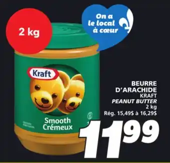 IGA KRAFT PEANUT BUTTER offer